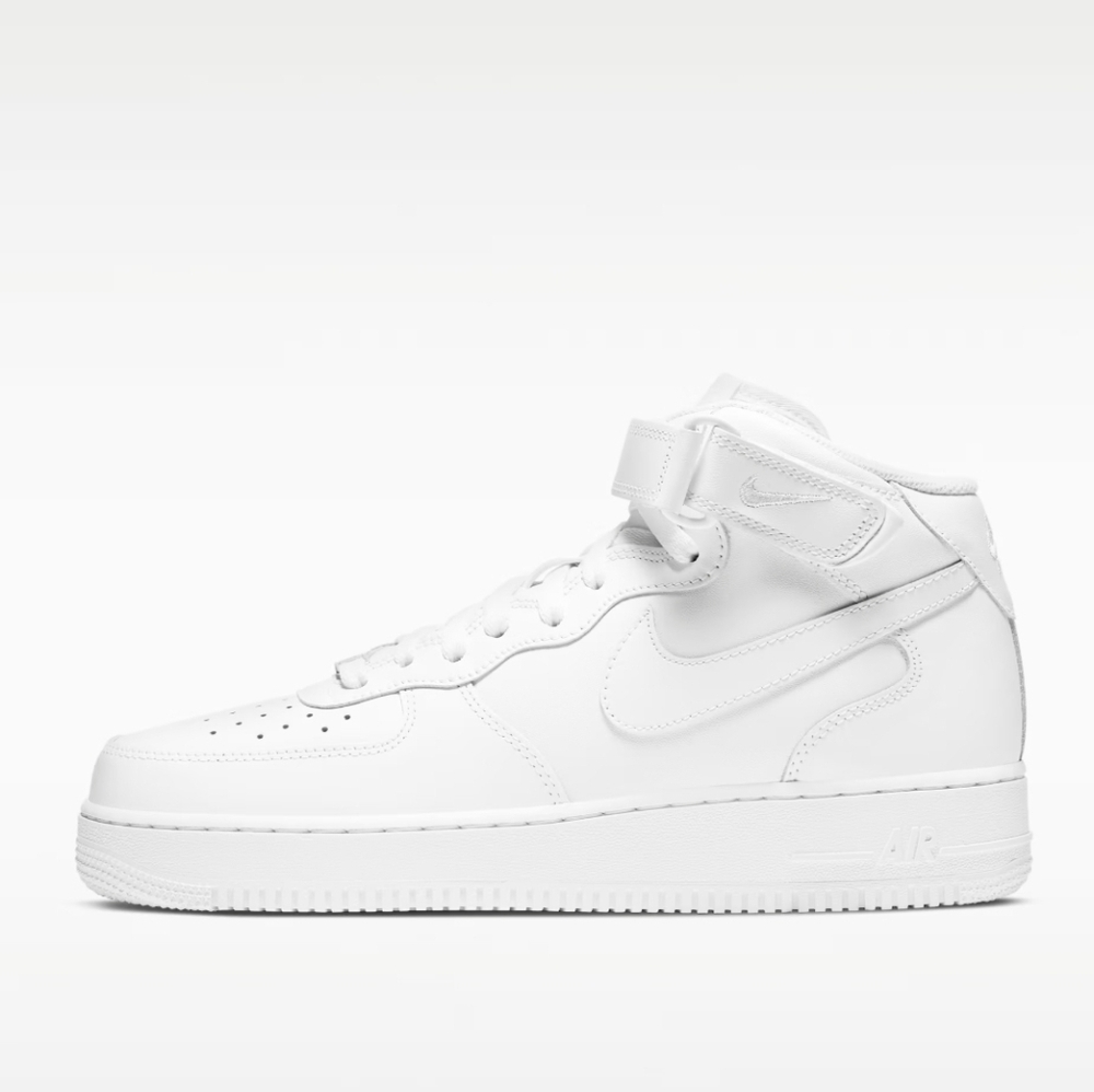 Nike Air Force 1 Mid 315123-111 Retro 07 Athletic Basketball Mens Shoes‎ Size 8